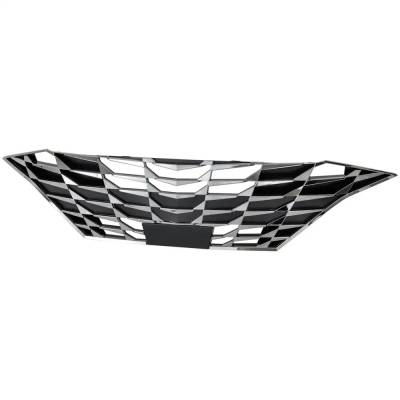 New Dark Gray Grille Assembly Compatible With Hyundai Elantra Ultimate Hybrid 4 Cyl 1.6L Elantra Se