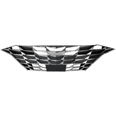 RAREELECTRICAL - New Dark Gray Grille Assembly Compatible With Hyundai Elantra Ultimate Hybrid 4 Cyl 1.6L Elantra Se - Image 2