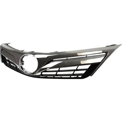 Rareelectrical - New Painted Black Grille Assembly Compatible With Toyota Camry Le 4 Cyl 2.5L Camry Xle 4 Cyl 2.5L - Image 2