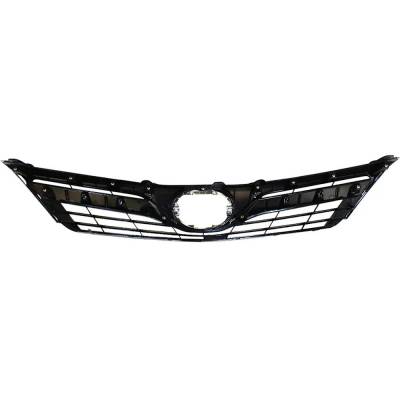 Rareelectrical - New Painted Black Grille Assembly Compatible With Toyota Camry Le 4 Cyl 2.5L Camry Xle 4 Cyl 2.5L - Image 5