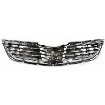 RAREELECTRICAL - New Chrome Shell Grille Assembly Compatible With Mitsubishi Galant Gts 6 Cyl 3.8L Galant De 4 Cyl - Image 4