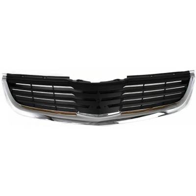 New Chrome Shell Grille Assembly Compatible With Mitsubishi Galant De 4 Cyl 2.4L Galant Es 4 Cyl