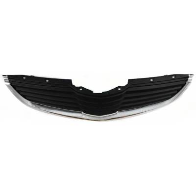 RAREELECTRICAL - New Chrome Shell Grille Assembly Compatible With Mitsubishi Galant De 4 Cyl 2.4L Galant Es 4 Cyl - Image 5