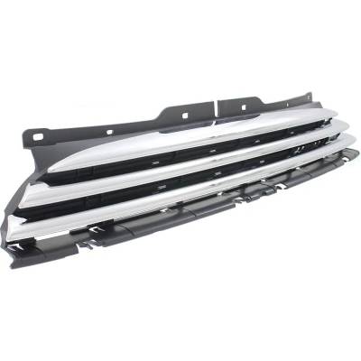 Rareelectrical - New Textured Black Grille Assembly Compatible With Mini Cooper Roadster 4 Cyl 1.6L Cooper Base 4 Cyl - Image 3