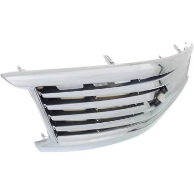 Rareelectrical - New Upper Grille Assembly Compatible With Infiniti G25 Base 6 Cyl 2.5L G37 X 6 Cyl 3.7L G37 Base 6 - Image 3