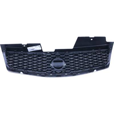Rareelectrical - New Chrome Shell Grille Assembly Compatible With Nissan Sentra Sr 4 Cyl 2.0L Sentra Base 4 Cyl 2.0L - Image 4