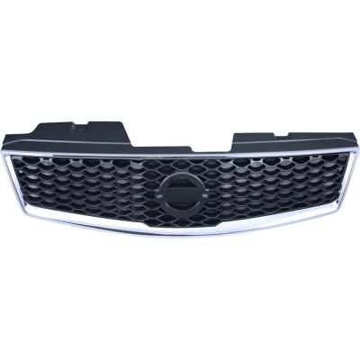 Rareelectrical - New Chrome Shell Grille Assembly Compatible With Nissan Sentra Sr 4 Cyl 2.0L Sentra Base 4 Cyl 2.0L - Image 5