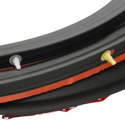Rareelectrical - New Right Front Glass Seal Compatible With Ford Focus Se Focus S Focus Rs Focus Sel Focus Electric - Image 2