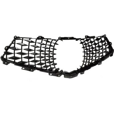 Rareelectrical - New Painted Black Grille Assembly Compatible With Acura Mdx Base 6 Cyl 3.5L Mdx Sh-Awd 6 Cyl 3.5L - Image 2