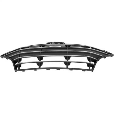 RAREELECTRICAL - New Black Shell Grille Assembly Compatible With Hyundai Elantra Preferred 4 Cyl 2.0L Elantra - Image 6
