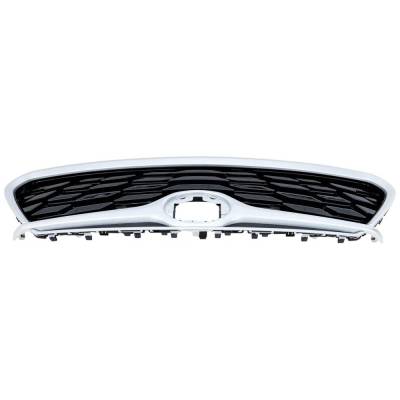 Rareelectrical - New Black Shell Grille Assembly Compatible With Toyota Highlander L 6 Cyl 3.5L Highlander Xle 6 Cyl - Image 5