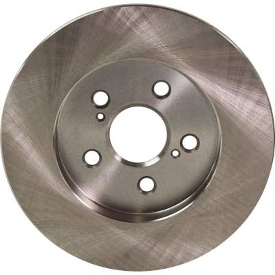 Rareelectrical - New Solid Brake Disc Compatible With Lexus Pontiac Toyota Corolla Se 4 Cyl 2.0L Corolla Xle 4 Cyl - Image 3