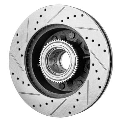 Rareelectrical - Performance Rotor Brake Disc Compatible With Ford F-350 Super Duty Xl 10 Cyl 6.8L F-250 Super Duty - Image 3