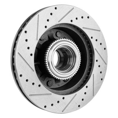 Rareelectrical - Performance Rotor Brake Disc Compatible With Ford F-250 Super Duty Xl 8 Cyl 6.2L F-250 Super Duty - Image 5
