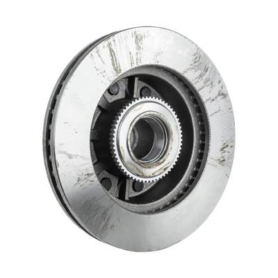 Rareelectrical - New Vented Brake Disc Compatible With Ford F-350 Super Duty Xl 8 Cyl 6.0L F-350 Super Duty Xlt 10 - Image 4