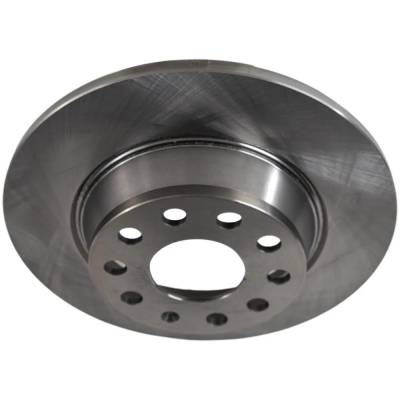 Rareelectrical - New Solid Brake Disc Compatible With Audi Volkswagen Tiguan Wolfsburg Edition 4 Cyl 2.0L Eos Lux 4 - Image 5