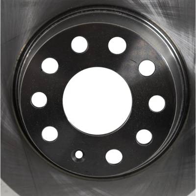 Rareelectrical - New Solid Brake Disc Compatible With Audi Volkswagen Tiguan Wolfsburg Edition 4 Cyl 2.0L Eos Lux 4 - Image 7