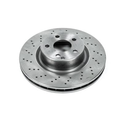 New Left Front Brake Disc Compatible With Mercedes Benz S500 Base S500 Guard S500 All Submodels S430