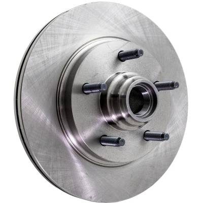 New Left Front Brake Disc Compatible With Ford Lincoln F-150 Xl 8 Cyl 4.6L 2000-2003 4-Wheel Abs,