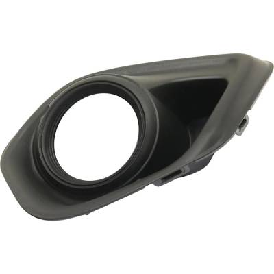 Rareelectrical - New Primed Fog Light Trim Compatible With Mitsubishi Outlander Sport Se Rvr Gt Rvr Se Outlander - Image 2