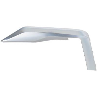 Rareelectrical - New Silver Fog Light Trim Compatible With Cadillac Escalade Premium Luxury 8 Cyl 6.2L Escalade - Image 2