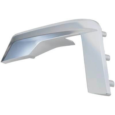 Rareelectrical - New Silver Fog Light Trim Compatible With Cadillac Escalade Premium Luxury 8 Cyl 6.2L Escalade - Image 3