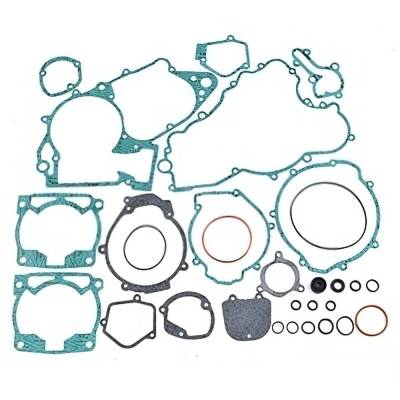 Gasket Kit Compatible With 1999-2001 1999-2003 Ktm 250/300/380 Sx/Exc/Mxc 2-Stroke Liquid-Cooled