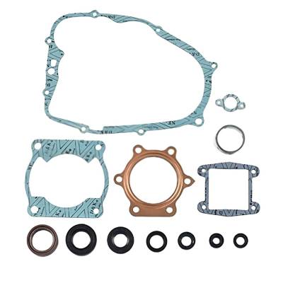 Gasket Kit Compatible With 1988-2006 Yamaha Blaster 200 Yfs200 2X4 195Cc 2-Stroke Liquid-Cooled Si