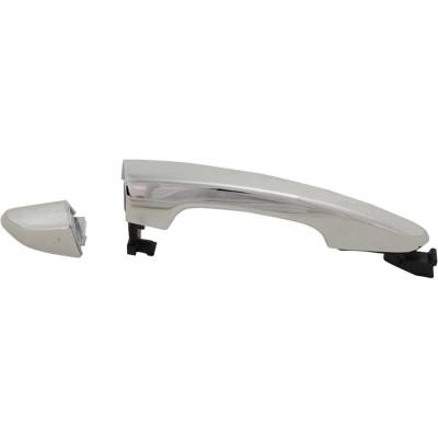 Rareelectrical - Front Passenger Side Exterior Door Handle Compatible With 2015-2019 Hyundai Sonata Chrome Without - Image 4