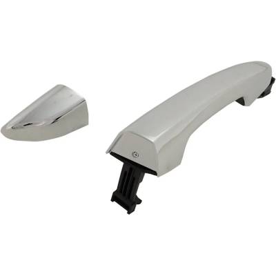 Rareelectrical - Front Right (Passenger Side) Exterior Door Handle Compatible With 2015-2019 Hyundai Sonata Chrome - Image 2