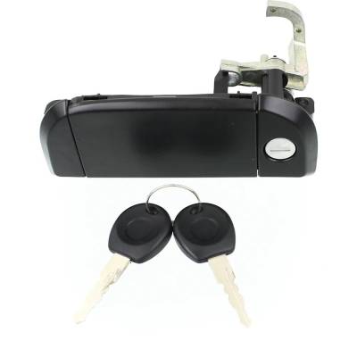 Rareelectrical - Front Left (Driver Side) Exterior Door Handle Fits 1992-2003 Volkswagen Eurovan Smooth Black With - Image 4