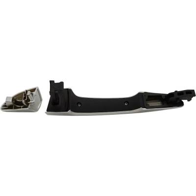 Rareelectrical - Right Front Exterior Door Handle Compatible With 2015-2019 Hyundai Sonata Chrome Without Key Hole - Image 5