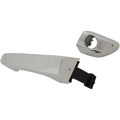 Rareelectrical - Front Driver Side Exterior Door Handle Compatible With 2016-2021 Hyundai Tucson Chrome With Key Hole - Image 2