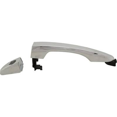 Rareelectrical - Left Front Exterior Door Handle Compatible With 2016-2021 Hyundai Tucson Chrome With Key Hole - Image 6