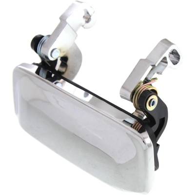 Rareelectrical - Left Front Exterior Door Handle Compatible With 2001-2011 Ford Ranger Chrome Without Key Hole - Image 2