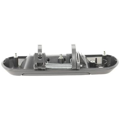 Rareelectrical - Rear Exterior Door Handle Compatible With 2005-2015 Nissan Xterra Textured Gray With Key Hole - Image 2
