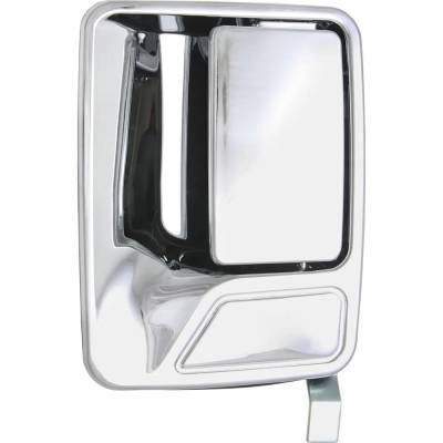 Left Rear Exterior Door Handle Compatible With 1999-2016 Ford Excursion Ford F-250 Chrome Without