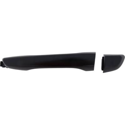 Rear Driver Side Exterior Door Handle Compatible With 2017-2022 Hyundai Elantra Primed Paintable