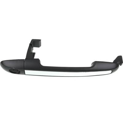 Rareelectrical - Front Driver Side Exterior Door Handle Compatible With 2006-2010 Hyundai Sonata Black With Key Hole - Image 4