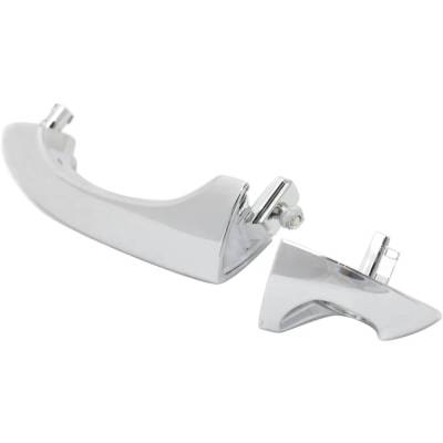 Rareelectrical - Front Left (Driver Side) Exterior Door Handle Compatible With 2000-2006 Bmw X5 Chrome With Key Hole - Image 2