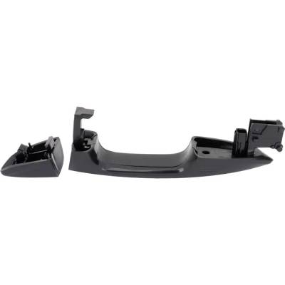 Rareelectrical - Front Passenger Side Exterior Door Handle Compatible With 2014-2019 Toyota Corolla Smooth Black - Image 5