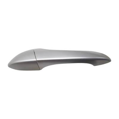 Front Or Rear Passenger Side Exterior Door Handle Compatible With 2000-2006 Bmw X5 Silver Without