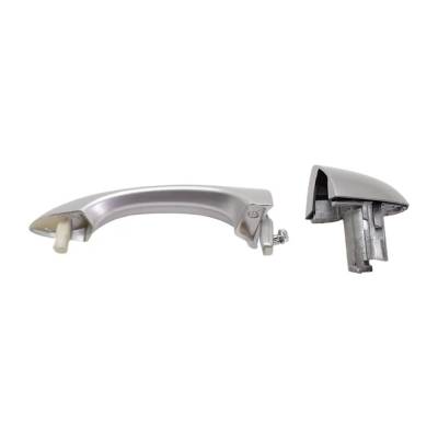 Rareelectrical - Front Or Rear Right (Passenger Side) Exterior Door Handle Compatible With 2000-2006 Bmw X5 Silver - Image 5