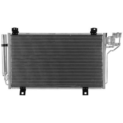 New A/C Condenser Compatible With Mazda 3 Sport 4 Cyl 2.0L 6 Grand Touring 4 Cyl 2.5L 3 G 4 Cyl 2.0L