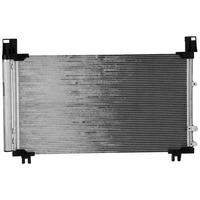 New A/C Condenser Compatible With Lexus Is300 Base 6 Cyl 3.5L Is350 Base 6 Cyl 3.5L Is350 F Sport 6