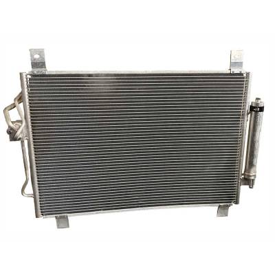 New A/C Condenser Compatible With Infiniti Nissan Qx60 Base 6 Cyl 3.5L Pathfinder Sl Hybrid 4 Cyl
