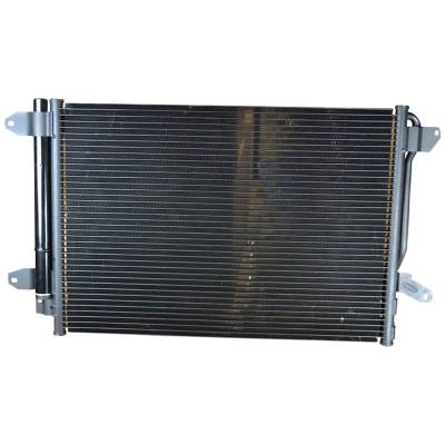 Rareelectrical - New A/C Condenser Compatible With Volkswagen Jetta Se 4 Cyl 1.4L Beetle Gsr 4 Cyl 2.0L Jetta - Image 2