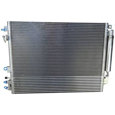 New A/C Condenser Compatible With Chrysler Dodge Charger Se 6 Cyl 2.7L Charger Pursuit 8 Cyl 5.7L
