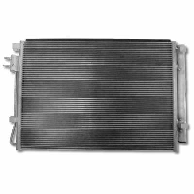New Aluminum Core A/C Condenser Compatible With Hyundai Kia Accent Ultimate 4 Cyl 1.6L Rio S 4 Cyl