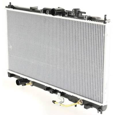 Rareelectrical - New Aluminum Radiator Compatible With Chrysler Dodge Mitsubishi Eclipse Spyder Gts 6 Cyl 3.0L - Image 2